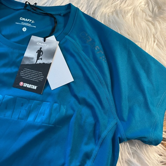 NWT’s Craft “Spartan” UPF 25+ short sleeve athletic shirt - Picture 6 of 11